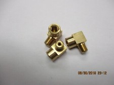 (3) 1/16" NPT Brass street L New!