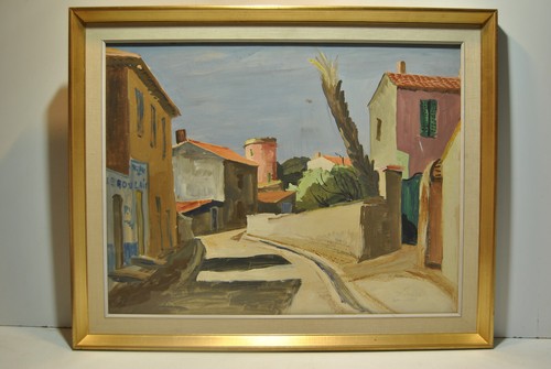 Gemälde Ellis Wallin Bormes Les Mimosas Provence Côte D’ Azur Var