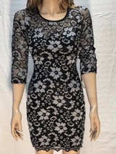 Junior's NWT Emerald Sundae Lace Sheath Bodycon Dress