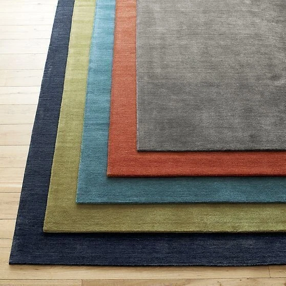 Novos tapetes de área Baxter verde limão design moderno feitos à mão tufados 100% lã - Imagem 3 de 4