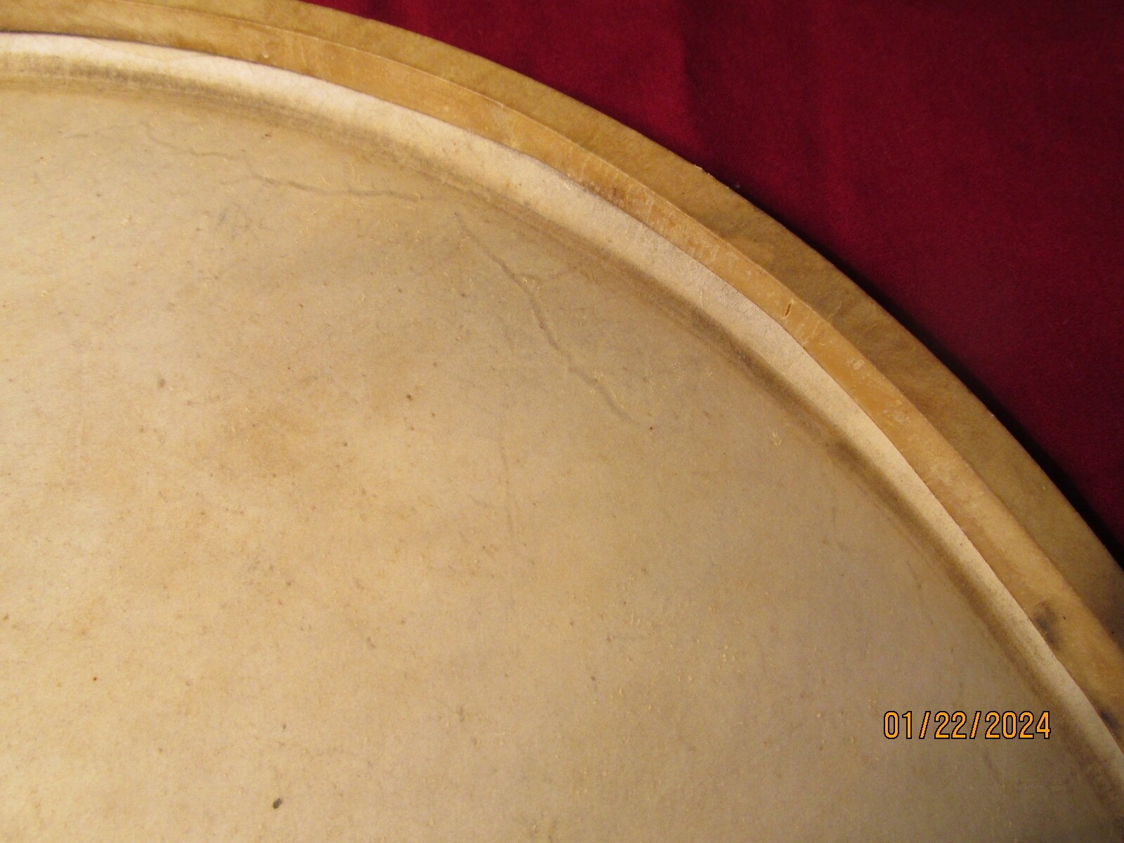 slingerland 16 inch Calf skin drum head "60's very nice condition! Go