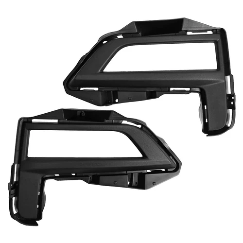 For Nissan Rogue 2017-2020 Front Upper Lower Grille Trim Fog light Radiator Kit - Picture 12 of 23