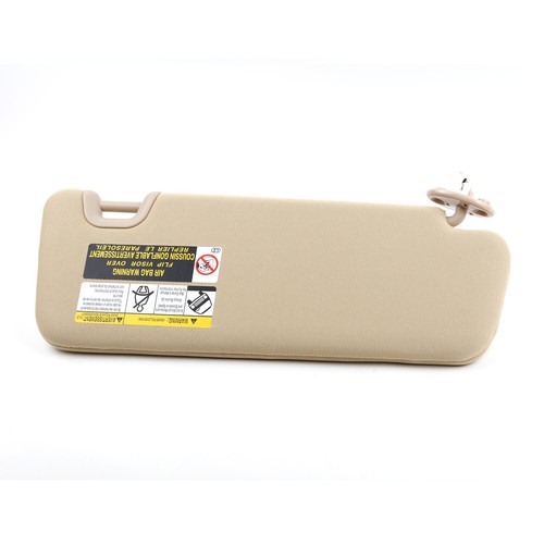 Beige Left Driver Side Sun Visor Sunvisor For Toyota Highlander 74320-0E074-A0 - Picture 7 of 12