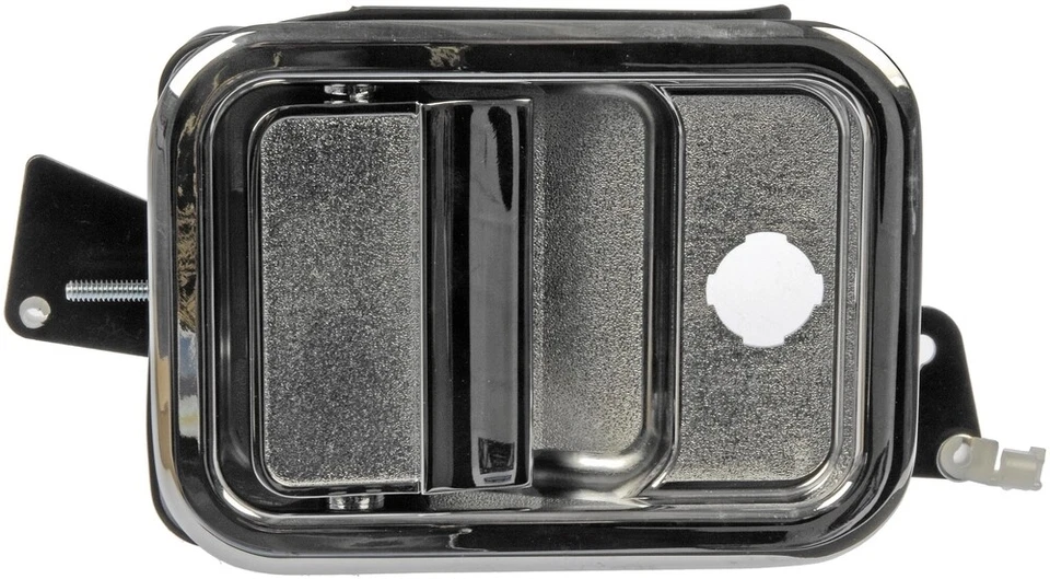 FIT 2003-2005 FREIGHTLINER CONDOR CONDUCTOR DELANTERO NEGRO/CROMO MANIJA DE PUERTA EXTERIOR Foto 2 de 3