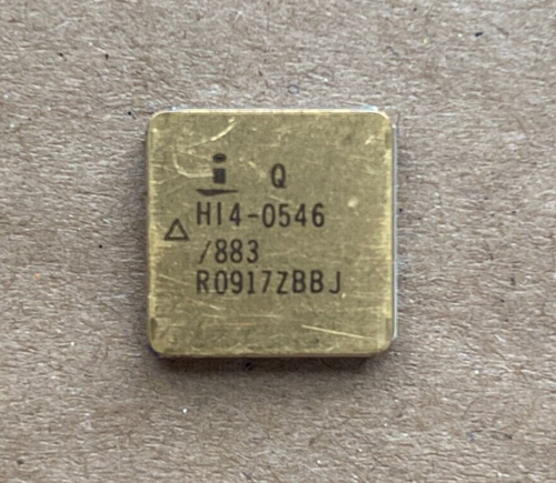 HI4-0546/883, Intersil, Multiplexer Switch ICs MUX 16:1 OVP 28CLCC, 1pc