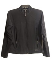 REI Black Woman  s Jacket Size Small  Front Zip With Pockets  Light Weight