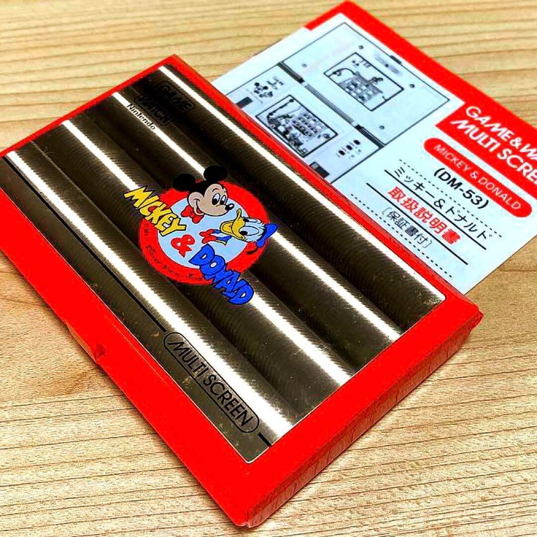 Nintendo Game & Watch Multi Screen Mickey & Donald DM-53