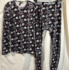 Pull In Dry Clim Pants Shirt Mens Large Quick-Dry Base Layer Rock n Roll Baby