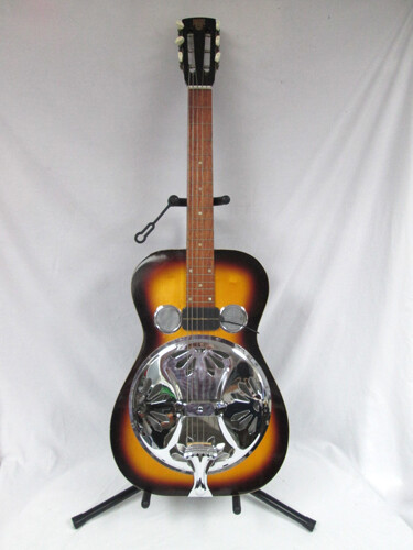 DOBRO model33 1983年製 SQUARENECK Rare Vintage 1983 DOBRO Acoustic Sunburst Slide Guitar Square Neck