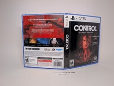 Replacement Case - NO GAME - Control Ultimate Edition - PS5 Game Case