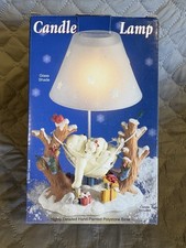 Adorable Polar Bear Holiday Candle Lamp