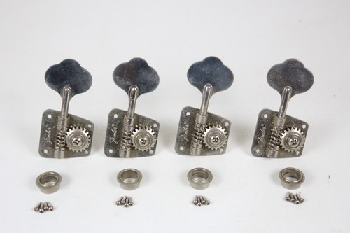 1974 Vintage Fender Precision Jazz Bass NICKEL TUNERS w/Bushings & Screws 1970