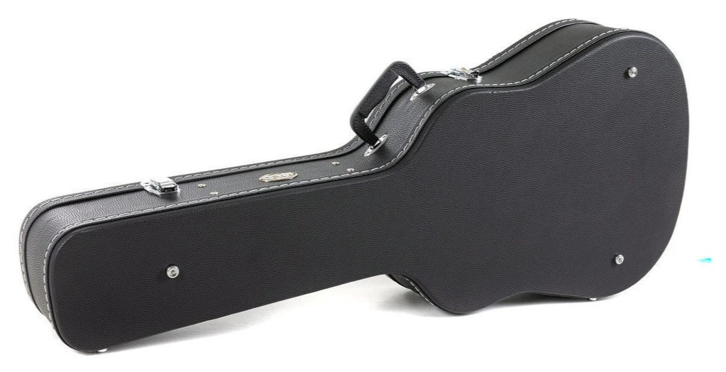 Gewa Economy Flat Top Gitarre Koffer Etui Westerngitarre Hard Case Holzkern