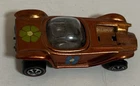 Hot Wheels Redline 1968 Beatnik Bandit US Orange Grey Interior Flowers No Engine