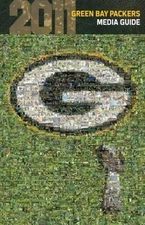 Green Bay Packers Vintage Program Press Media Guide 12x8in Metal Sign Old gt