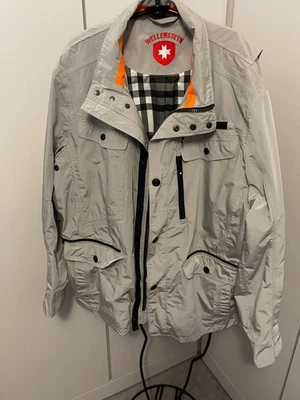Wellensteyn Herren Jacke Chester grau - glänzend / Orange -Gr .XXXL -neuwertig - Bild 1 von 4