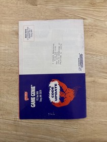 Nintendo Entertainment System NES Game Genie Code Update: Volume 1, no. 3