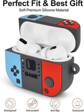 KOREDA AirPods Pro Case Cute Switch Design for Pro 1/2 Gen Silicone Gamer Gift