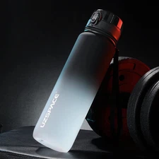 500/1000ml Sport Water Bottle BPA-Free Leakproof Frosted Tritan Gym Fitness Cup
