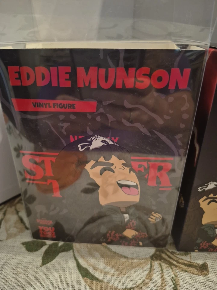 Figura cápsula invertida EDDIE MUNSON Stranger Things NUEVA ABIERTA completa 2022 Foto 2 de 4