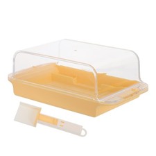 Set of 3 Butter-Aufteilungsbox Versiegelte Butterschale Buttertablett
