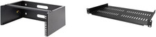 14" Deep Wall Mount Network Rack - Vented Patch Panel  Server Shelf
