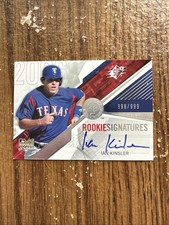 2006 Spx Ian Kinsler Auto 999 Rookie Texas Rangers 149