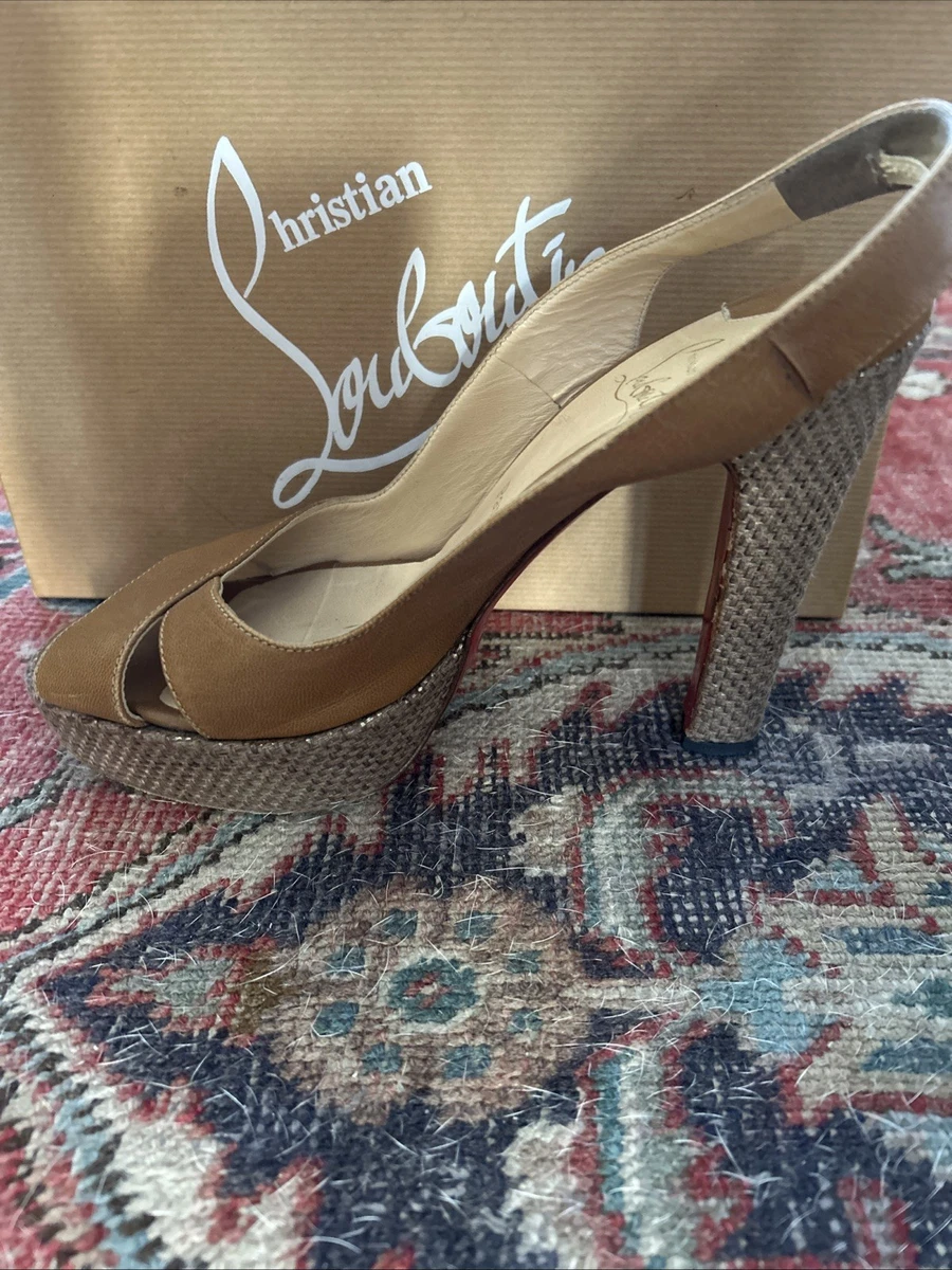 Christian Louboutin Brown Heels for Women for sale | eBay