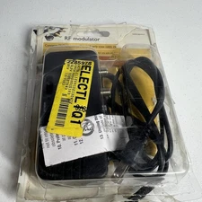 Philips RF Modulator SWS2102W/17 AV to Coax Converter NIP Damaged Box 