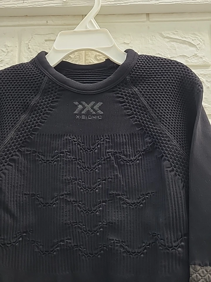 Nueva Camisa Bionic X-Plorer Energizer 4.0 Manga Larga Negra Talla Pequeña Foto 2 de 4