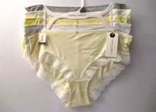 Laura Ashley Women's panties with lace 5 Pair size Large style LS8222