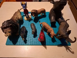 Mixed Collection Animal Figure Toy Model Bundle Lot