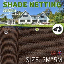 Privacy screen netting garden screening windbreak fencing 95% shade net 2m*5m