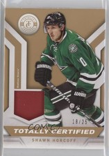 2013-14 Totally Certified Materials Gold 18/25 Shawn Horcoff #TC-SH Patch 0c3