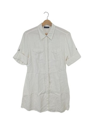 YOUR SIXTH SENSE Tunikabluse Damen Bluse Gr. DE 38 weiß Casual-Look
