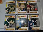 Lot of 6 My Hero Academia Funko Pops - MHA Vaulted & Store Exclusives New in Box
