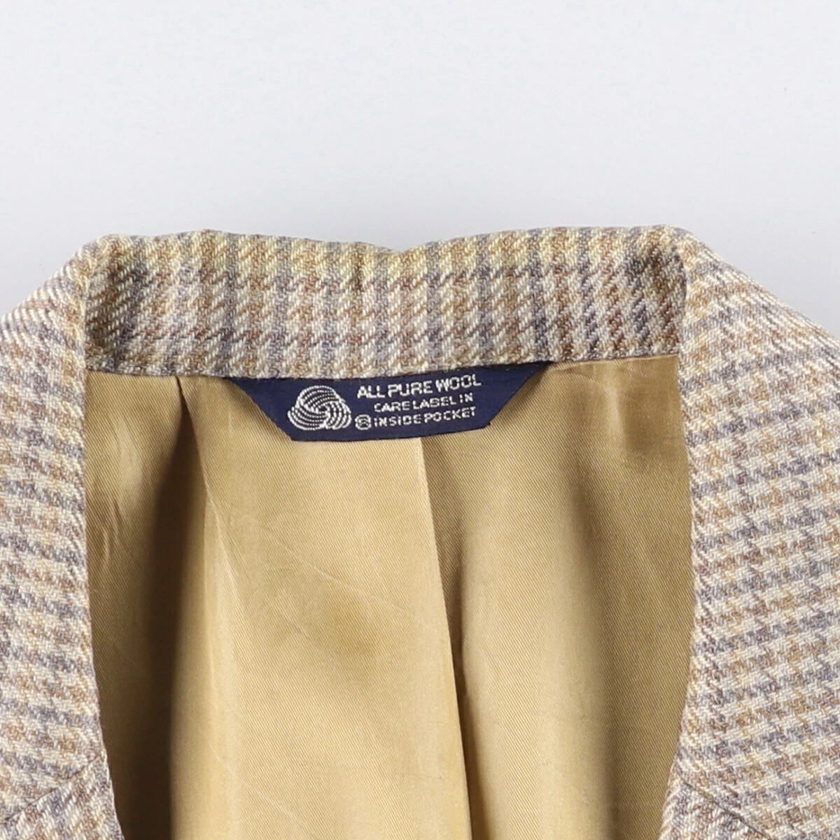 Burberry's Wool Check Pattern Tailored Jacket Men… - image 5