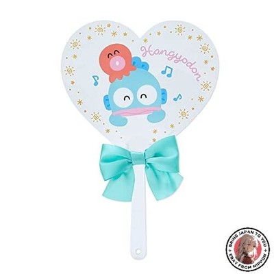 NEU Sanrio Hangyodon durchsichtiger Mini-Ventilator (lächelnd) 766526