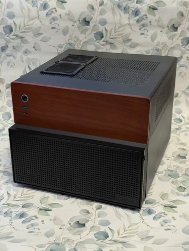 Jonsbo N4 M-ATX || ITX NAS-Gehäuse - Hotswap, 6x3,5" + 2x2,5" - Modifiziert