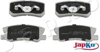 Japko 51505 Bremsbelagsatz FüR Scheibenbremse Bremsbelagsatz BremsbeläGe