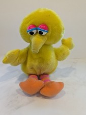 Vintage Playskool Big Bird Plush Sesame Street Toy Stuffed Animal