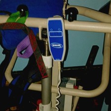 Invacare Electric Patient Lift w/ Battery, Hand Control Sling Harness
