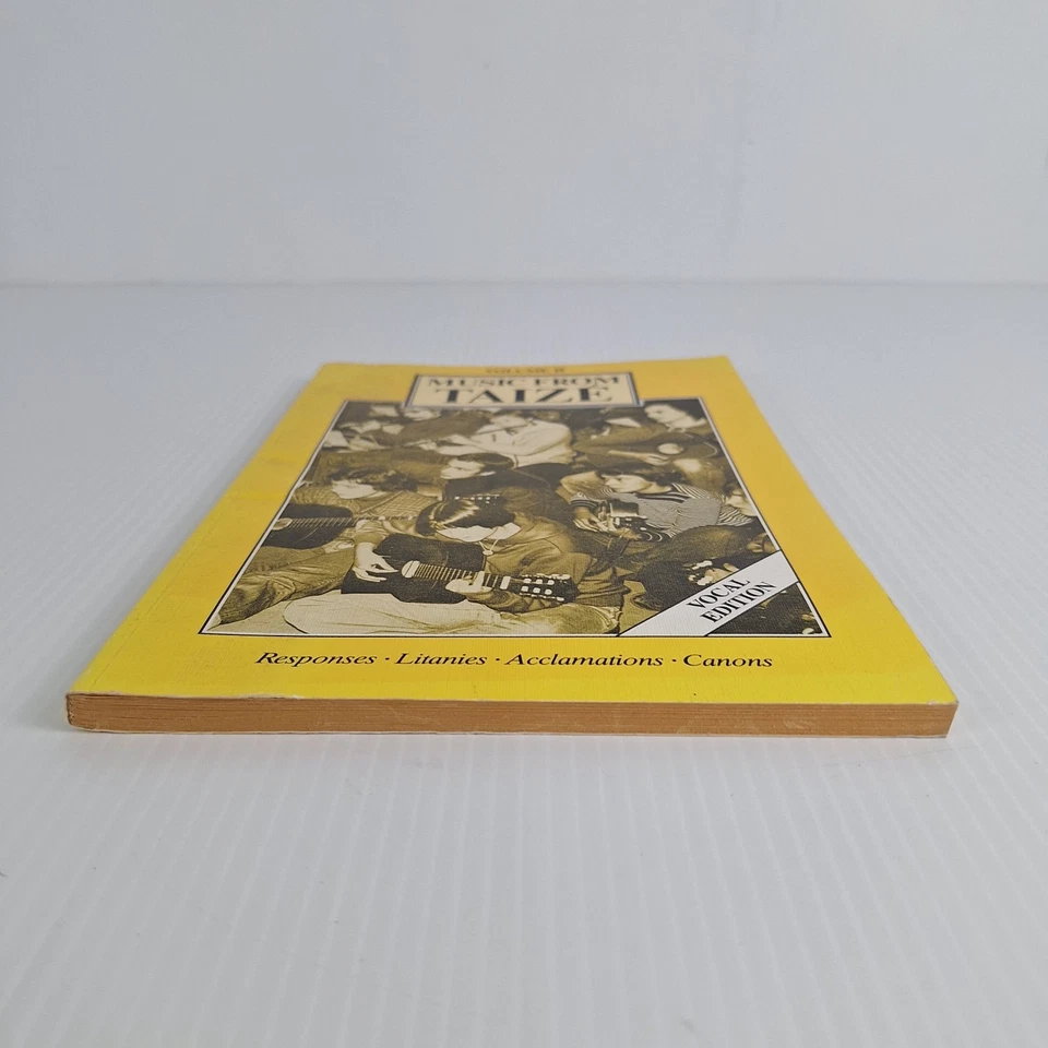 Music from Taize Volume 2 Vocal Edition Paperback Responses Litanies - image 4 of 4