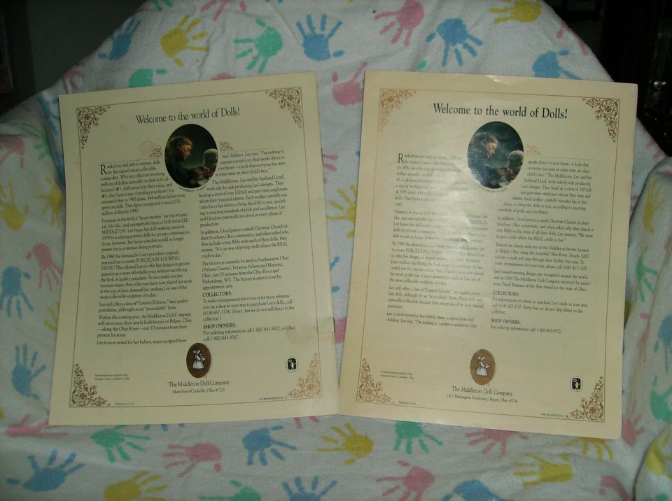 Libro de coleccionista Lee Middleton Broshure Foto 2 de 4