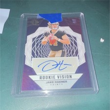 Panini Illusions Rookie Vision Autograph Jake Haener Saints Insert Football Card