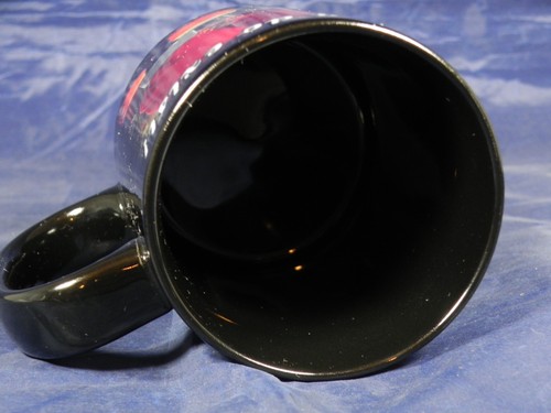 HTF M&M Coffee Mug Christmas Red, Yellow & Santa "They Do Exist/"He Does Exist" - Picture 7 of 9