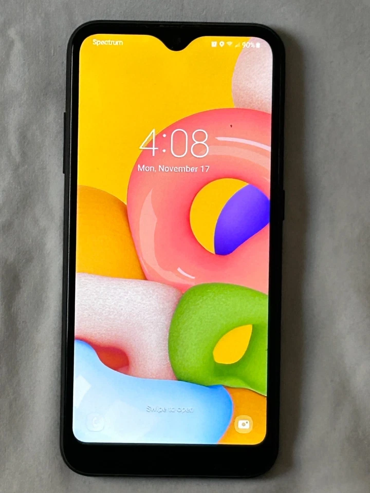 (CRICKET) Samsung Galaxy A01 16 GB-DESBLOQUEADO *** EXCELENTE ESTADO *** Foto 2 de 4