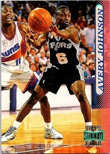 1996-97 Stadium Club #8 Avery Johnson