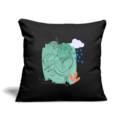 Shrek Design Everybody Needs A Little Shrek Kissenbezug 45 x 45 cm, One size