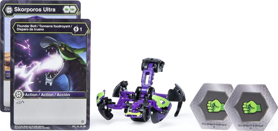 Bakugan Battle Planet Ultra Skorporos (Nuevo en Paquete) Foto 2 de 4